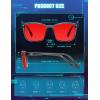 imageTIJN Premuim Blue Light Blocking Glasses for Women Men Square Frame Nerd Eyeglasses Anti Blue Ray Computer Screen GlassesClear Smoke