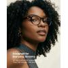 imageTIJN Premuim Blue Light Blocking Glasses for Women Men Square Frame Nerd Eyeglasses Anti Blue Ray Computer Screen GlassesDaily Protecthoney Brown