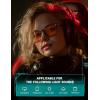 imageTIJN Premuim Blue Light Blocking Glasses for Women Men Square Frame Nerd Eyeglasses Anti Blue Ray Computer Screen GlassesMatte Leopard