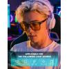 imageTIJN Premuim Blue Light Blocking Glasses for Women Men Square Frame Nerd Eyeglasses Anti Blue Ray Computer Screen GlassesOlive Tortoise