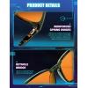 imageTIJN Premuim Blue Light Blocking Glasses for Women Men Square Frame Nerd Eyeglasses Anti Blue Ray Computer Screen GlassesOlive Tortoise