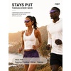 image:imageTIJN AntiSlip Sport Sunglasses Men WomenUV400 Running Baseball Cycling Golf Hiking Fishing Wrap Around Outdoor Glasses02holo Violet
