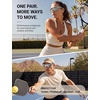 image:imageTIJN AntiSlip Sport Sunglasses Men WomenUV400 Running Baseball Cycling Golf Hiking Fishing Wrap Around Outdoor Glasses03chrome Flux