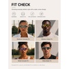 image:imageTIJN AntiSlip Sport Sunglasses Men WomenUV400 Running Baseball Cycling Golf Hiking Fishing Wrap Around Outdoor Glasses03chrome Flux