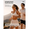 image:imageTIJN AntiSlip Sport Sunglasses Men WomenUV400 Running Baseball Cycling Golf Hiking Fishing Wrap Around Outdoor Glasses05terra Bronze