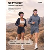 image:imageTIJN AntiSlip Sport Sunglasses Men WomenUV400 Running Baseball Cycling Golf Hiking Fishing Wrap Around Outdoor Glasses07holo Violet