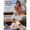 image:imageTIJN AntiSlip Sport Sunglasses Men WomenUV400 Running Baseball Cycling Golf Hiking Fishing Wrap Around Outdoor Glasses10tortoise Pulse