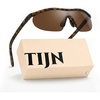 image:imageTIJN AntiSlip Sport Sunglasses Men WomenUV400 Running Baseball Cycling Golf Hiking Fishing Wrap Around Outdoor Glasses10tortoise Pulse