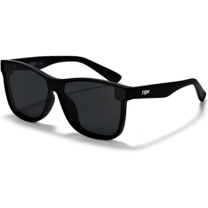 image:imageTIJN Polarized Fishing Sunglasses for Men Women UV400 ProtectionWraparound Outdoor Sports Glasses for FishingHikingBlack FrameGrey Lens  Outdoor Sports Sunglasses