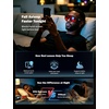 image:imageTIJN Blue Light Blocking Fit Over Glasses Men WomenDual AR CoatingOversized Aviator Frame for Computer Gaming Screen03 Red Max Lens Clear
