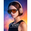 image:imageTIJN Blue Light Blocking Fit Over Glasses Men WomenDual AR CoatingOversized Aviator Frame for Computer Gaming Screen06 Amber Gaming Lens Silver Gray