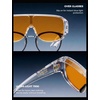 image:imageTIJN Blue Light Blocking Fit Over Glasses Men WomenDual AR CoatingOversized Aviator Frame for Computer Gaming Screen07 Amber Gaming Lens Clear