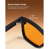 image:imageTIJN Gaming Glasses Blue Light Blocking GlassesAnti Glare Computer Eyeglasses with Enhanced Color ContrastBlack