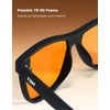 image:imageTIJN Gaming Glasses Blue Light Blocking GlassesAnti Glare Computer Eyeglasses with Enhanced Color ContrastBlack