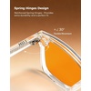image:imageTIJN Gaming Glasses Blue Light Blocking GlassesAnti Glare Computer Eyeglasses with Enhanced Color ContrastClear