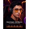 image:imageTIJN Gaming Glasses Blue Light Blocking GlassesAnti Glare Computer Eyeglasses with Enhanced Color ContrastSilver