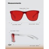 image:imageTIJN Gaming Glasses Blue Light Blocking GlassesAnti Glare Computer Eyeglasses with Enhanced Color ContrastSilver