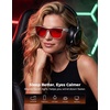 image:imageTIJN Gaming Glasses Blue Light Blocking GlassesAnti Glare Computer Eyeglasses with Enhanced Color ContrastSilver