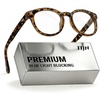 20. Upgraded-( Clear Lens ) Matte Tortoise