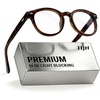 21. Upgraded-( Clear Lens ) Coffee Brown