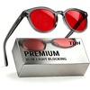 25. Upgraded-( Red Lens ) Crystal Grey