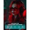 image:imageTIJN Blue Light Glasses for Woman Men Computer Gaming Red Sleep Eyeglasses Orange Bluelight Blocking Amber Lens Screen UseJet Black