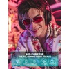 image:imageTIJN Blue Light Glasses for Woman Men Computer Gaming Red Sleep Eyeglasses Orange Bluelight Blocking Amber Lens Screen UseMetallic Silver