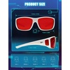 image:imageTIJN Blue Light Glasses for Woman Men Computer Gaming Red Sleep Eyeglasses Orange Bluelight Blocking Amber Lens Screen UseWhite