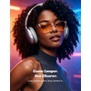 image:imageTIJN Premium Blue Light Blocking Glasses for Women Men Computer Gaming Use  Square TR90 Frame Nerd Eyeglasses Anti Blue Ray with Red Orange Clear Lens for Computer Phone TV and Evening Screen UseCrystal Clear