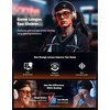 image:imageTIJN Premium Blue Light Blocking Glasses for Women Men Computer Gaming Use  Square TR90 Frame Nerd Eyeglasses Anti Blue Ray with Red Orange Clear Lens for Computer Phone TV and Evening Screen UseBlack