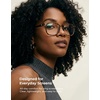 image:imageTIJN Premium Blue Light Blocking Glasses for Women Men Computer Gaming Use  Square TR90 Frame Nerd Eyeglasses Anti Blue Ray with Red Orange Clear Lens for Computer Phone TV and Evening Screen UseMatte Leopard