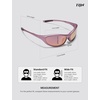 image:imageTIJN Sports Sunglasses for Men Women UV400 Wraparound Cycling Running Golf Motorcycle Glasses Wide Fit Outdoor Shades VantaBurntrail