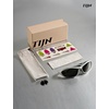 image:imageTIJN Sports Sunglasses for Men Women UV400 Wraparound Cycling Running Golf Motorcycle Glasses Wide Fit Outdoor Shades VantaLunar Alloy