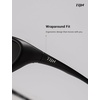 image:imageTIJN Sports Sunglasses for Men Women UV400 Wraparound Cycling Running Golf Motorcycle Glasses Wide Fit Outdoor Shades VantaNightfall