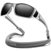 04. Metallic Silver / Grey + Straps