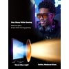 image:imageTIJN Blue Light Blocking Fit Over Glasses for Men Women Dual AR Coating Oversized Aviator Frame for Computer Gaming ScreenBlack