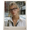 image:imageTIJN Blue Light Blocking Glasses Clear Lens Preppy Frame for Computer Use  Lightweight TR90 square frame designed for women and men ideal for computer work studying gaming and everyday screen timeClassic Black