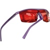 image:imageTIJN Wraparound Blue Light Blocking Glasses Men Women for Computer Gaming  Ultralight TR90 frame Dual AR coatings Red orange lens block 99 blue green light for night screen use and better sleep02holo Violet