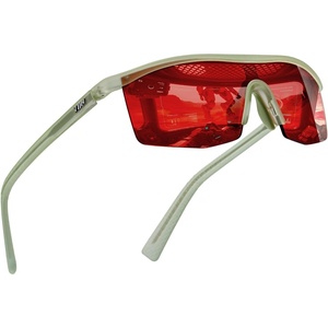 image:imageTIJN Wraparound Blue Light Blocking Glasses Men Women for Computer Gaming  Ultralight TR90 frame Dual AR coatings Red orange lens block 99 blue green light for night screen use and better sleep04nebula Green